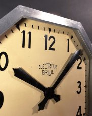 画像5: 1930's French Art Déco "BRILLIE" Wall Clock (5)