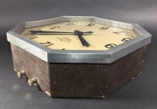 画像13: 1930's French Art Déco "BRILLIE" Wall Clock (13)