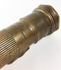 画像6: 1920-30's "SOLID BRONZE" Flash Light (6)