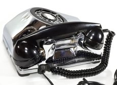 画像11: - 実働品 - 1940's U.S.ARMY "2-Way" Chromed Telephone【BLACK × SILVER】 (11)