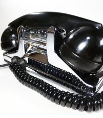 画像13: - 実働品 - 1940's U.S.ARMY "2-Way" Chromed Telephone【BLACK × SILVER】 (13)