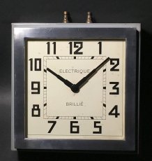 画像1: 1930-40's French "BRILLIE" Wall Clock (1)