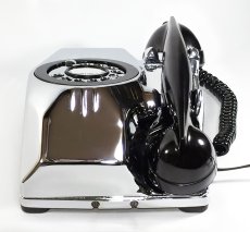 画像10: - 実働品 - 1940's U.S.ARMY "2-Way" Chromed Telephone【BLACK × SILVER】 (10)