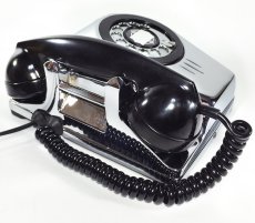 画像14: - 実働品 - 1940's U.S.ARMY "2-Way" Chromed Telephone【BLACK × SILVER】 (14)