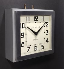 画像2: 1930-40's French "BRILLIE" Wall Clock (2)