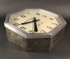 画像7: 1930-40's French "BRILLIE" Octagon Wall Clock (7)