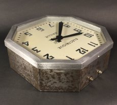 画像6: 1930-40's French "BRILLIE" Octagon Wall Clock (6)