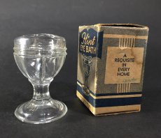 画像2: 1930's Eye Wash Glass Cup【Dead Stock】 (2)