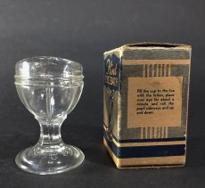 画像4: 1930's Eye Wash Glass Cup【Dead Stock】 (4)