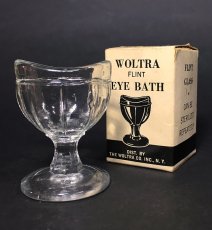 画像1: 1940's Eye Wash Glass Cup【Dead Stock】 (1)