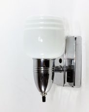 画像1: 1940's "2-way" Chrome Bathroom Lamp (1)