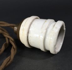 画像6:  1910-20's "Bare bulb"  Pendant Lamp  (6)