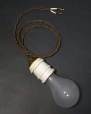 画像1:  1910-20's "Bare bulb"  Pendant Lamp  (1)