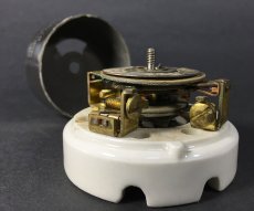 画像8: "特大" 1910-20's【H&H Mfg Co.】Porcelain Rotary Switch  (8)