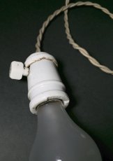 画像3:  1910-20's "Porcelain Socket" Pendant Lamp  (3)