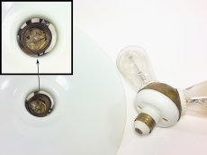 画像13: 1900-10's "Milk Glass Shade" × "Socket Cluster " Pendant Lamp  (13)
