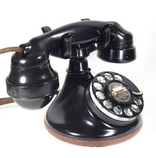 画像5: - 実働品 - 1920's  【Western Electric】Telephone with Ringer Box (5)