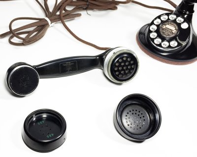 画像1: - 実働品 - 1920's  【Western Electric】Telephone with Ringer Box
