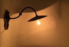 画像8: 1910-20's French Country "Swan Neck" Outside Light (8)