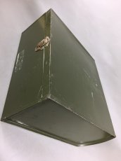 画像9: 1930's "ASCO N.Y." Steel File Box【 FAT !! 】 (9)