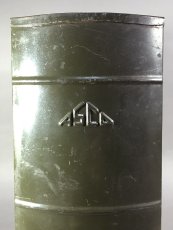 画像3: 1930's "ASCO N.Y." Steel File Box【 FAT !! 】 (3)