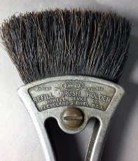 画像2: Early-1950's "Re-Fil-It " Horse Hair Hand Brush (2)