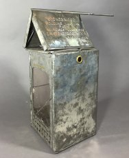 画像11: 1910-20's Steel Folding Candle Lantern (11)