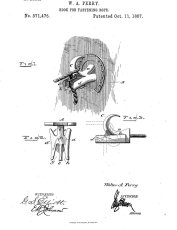 画像7: Pat.1887  Iron Hook for Fastening Rope (7)