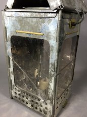 画像9: 1910-20's Steel Folding Candle Lantern (9)