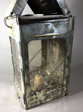 画像12: 1910-20's Steel Folding Candle Lantern (12)