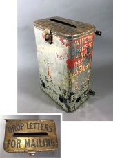 画像1: 1910-20's【American Express Co.】Mailbox (1)