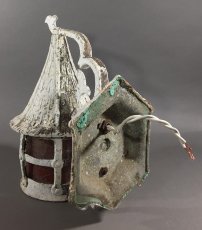 画像9: 1920-30's "Shabby Chic" Porch Lamp  (9)