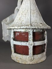 画像8: 1920-30's "Shabby Chic" Porch Lamp  (8)