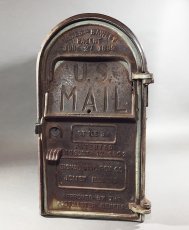 画像3: PAT.1899-1902 "Cast Iron" U.S.MAIL BOX (3)