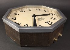 画像11: 1920-30's French Art Déco "BRILLIE" Wall Clock (11)