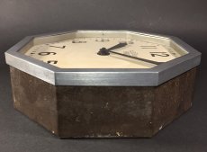 画像10: 1920-30's French Art Déco "BRILLIE" Wall Clock (10)