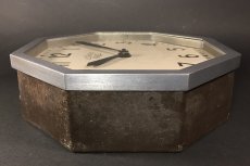 画像14: 1920-30's French Art Déco "BRILLIE" Wall Clock (14)