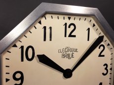 画像5: 1920-30's French Art Déco "BRILLIE" Wall Clock (5)