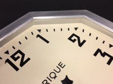 画像8: 1930-40's French "BRILLIE" Octagon Wall Clock (8)