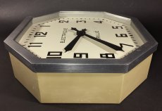 画像15: 1930-40's French "BRILLIE" Octagon Wall Clock (15)