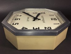 画像13: 1930-40's French "BRILLIE" Octagon Wall Clock (13)