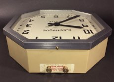 画像14: 1930-40's French "BRILLIE" Octagon Wall Clock (14)