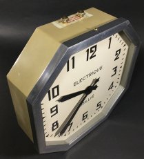 画像3: 1930-40's French "BRILLIE" Octagon Wall Clock (3)