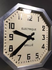 画像5: 1930-40's French "BRILLIE" Octagon Wall Clock (5)