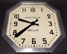 画像6: 1930-40's French "BRILLIE" Octagon Wall Clock (6)