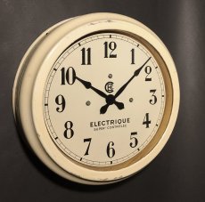 画像2: 1920-30's French Large Gallery Wall Clock (2)