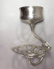 画像1: 1910's N.Y. Cast Brass "Cup＆Soap" Holder (1)