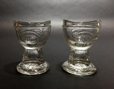 画像3: 1930's　"め"　Eye Wash Glass Cup　【＊3個入荷＊】 (3)