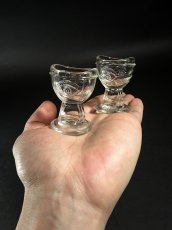 画像7: 1930's　"め"　Eye Wash Glass Cup　【＊3個入荷＊】 (7)