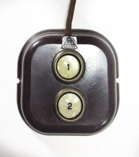 画像2: 1930's Art Deco【EDWARS】Two Button Bell Switch (2)